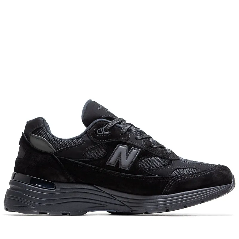 Bold Detail New Balance Made in USA 992 - Black