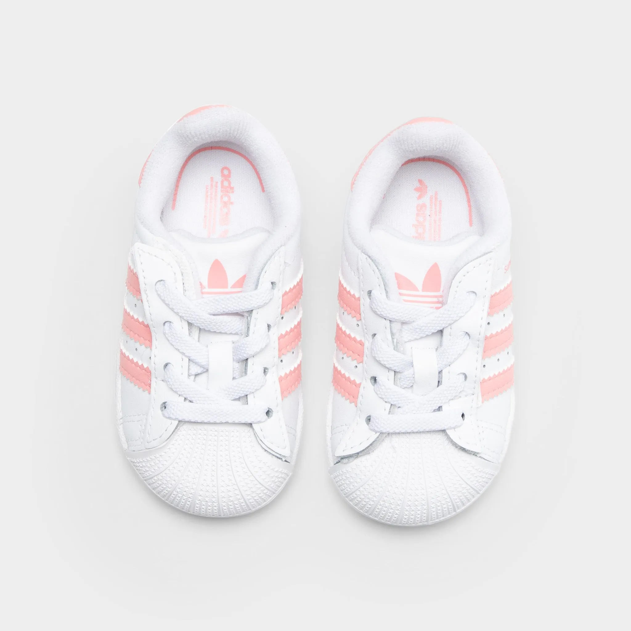 Smart Fit adidas Infants' Superstar II White / Pink