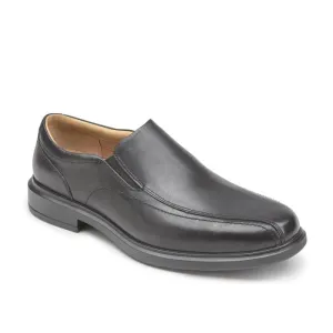 well made Detail Work Mens Johnston & Murphy XC4 Stanton 2.0 Run-Off Slip-On in Black