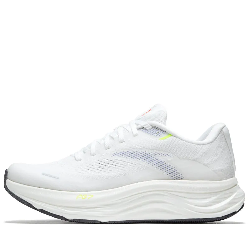 Long Travel Collared Ankle Anta PG7 - White/Blue