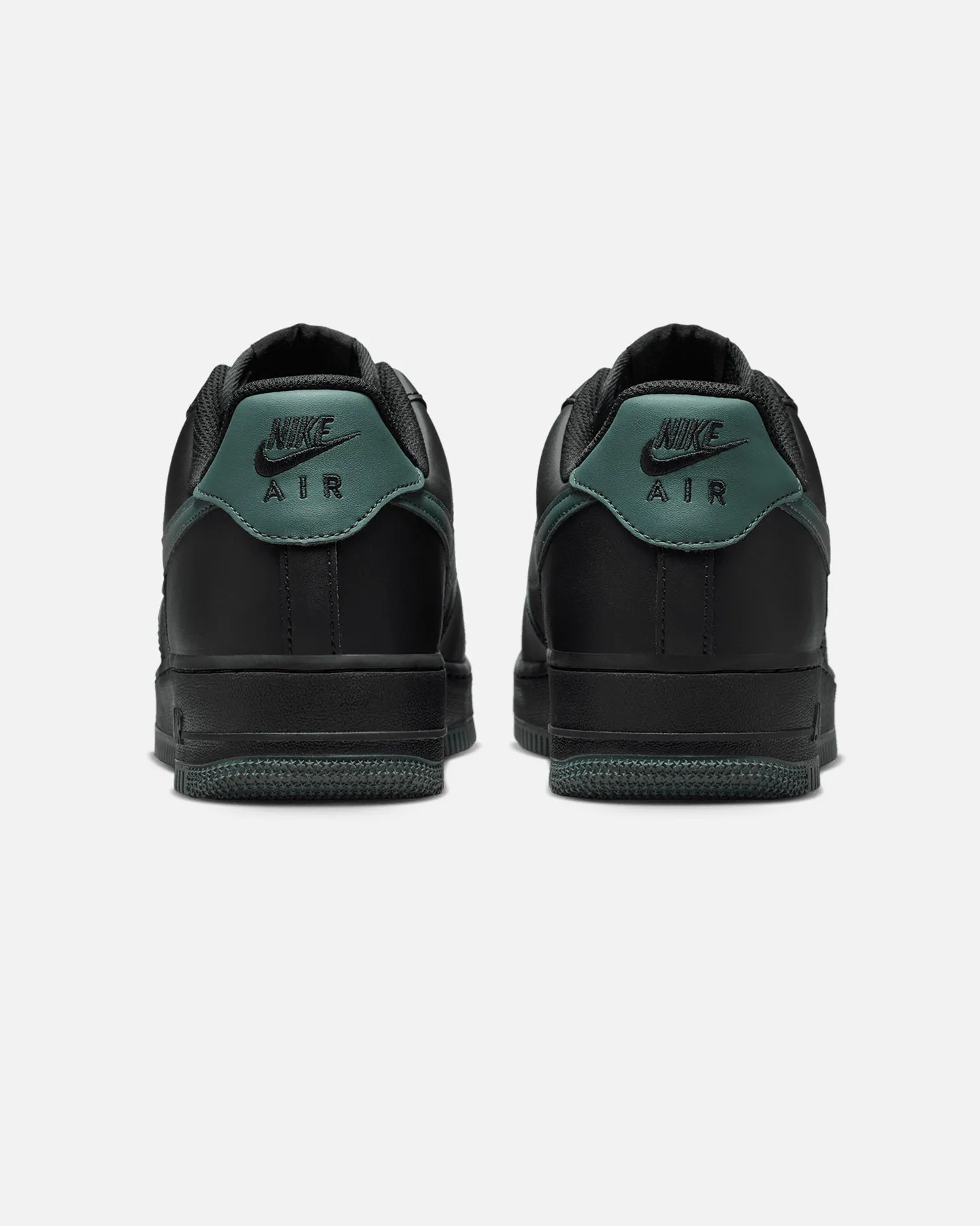 Nike Air Force 1 '07 Black/Green Cotton Touch Gel Soft
