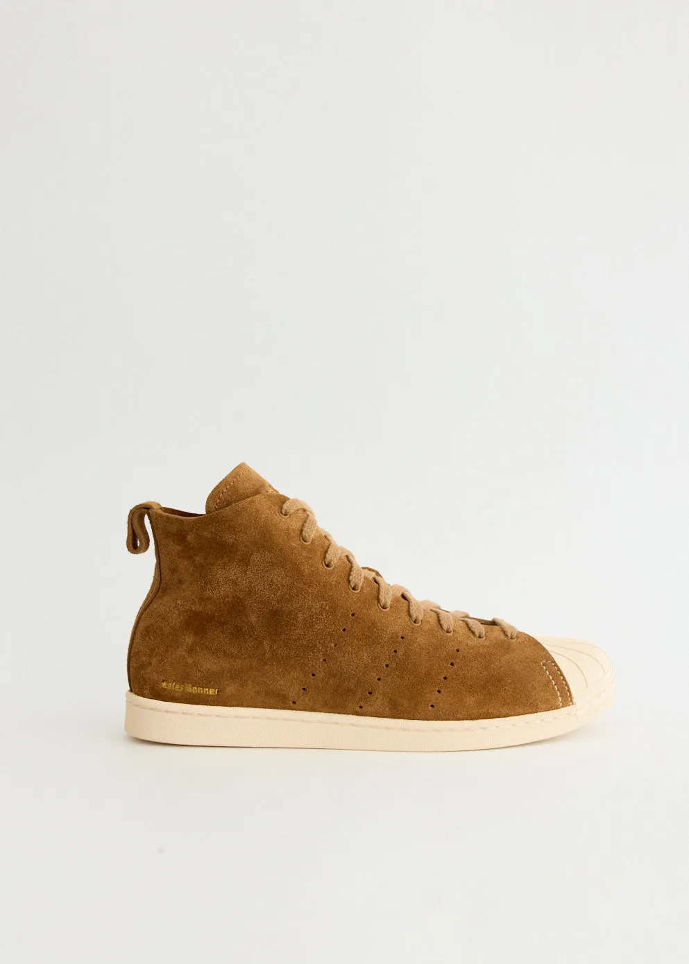 hand - washable Slippers x Wales Bonner Superstar Hi 'Tan Brown' Sneakers