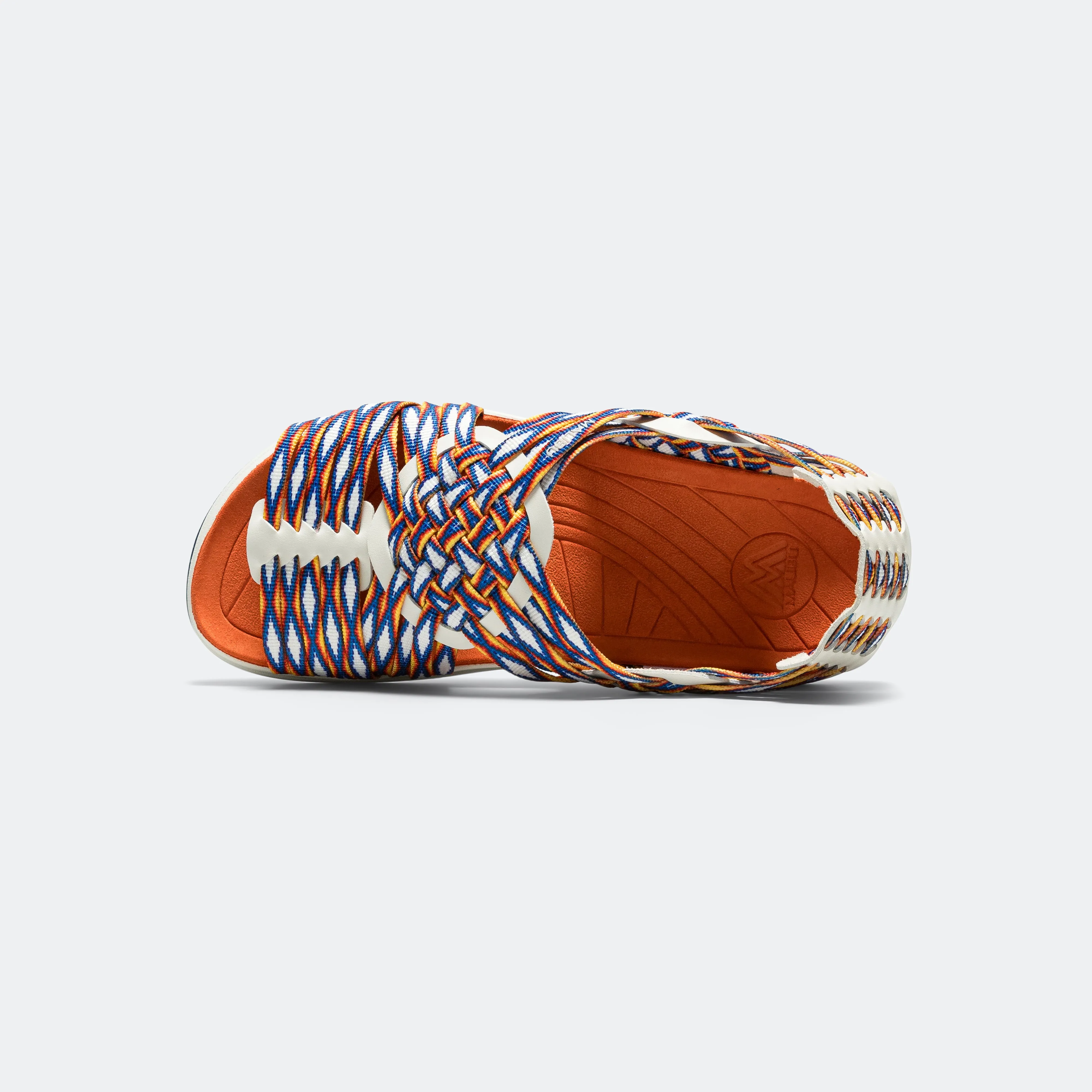 Breezy Comfort Canyon Aztec Pattern - White/White