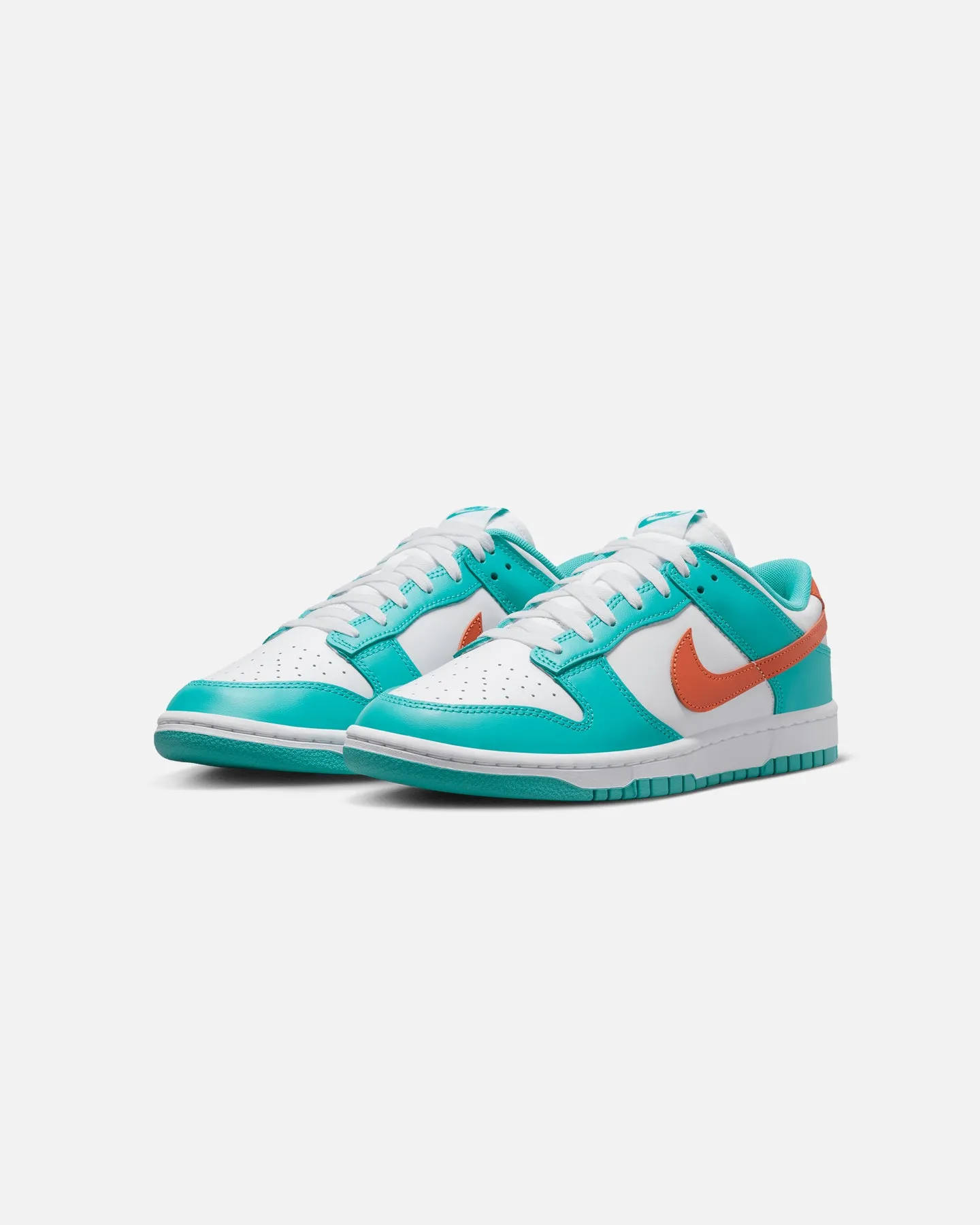 Coastal vibe Galaxy Tone Nike Dunk Low Retro "Miami Dolphins" White/Cosmic Clay/Dusty Cactus
