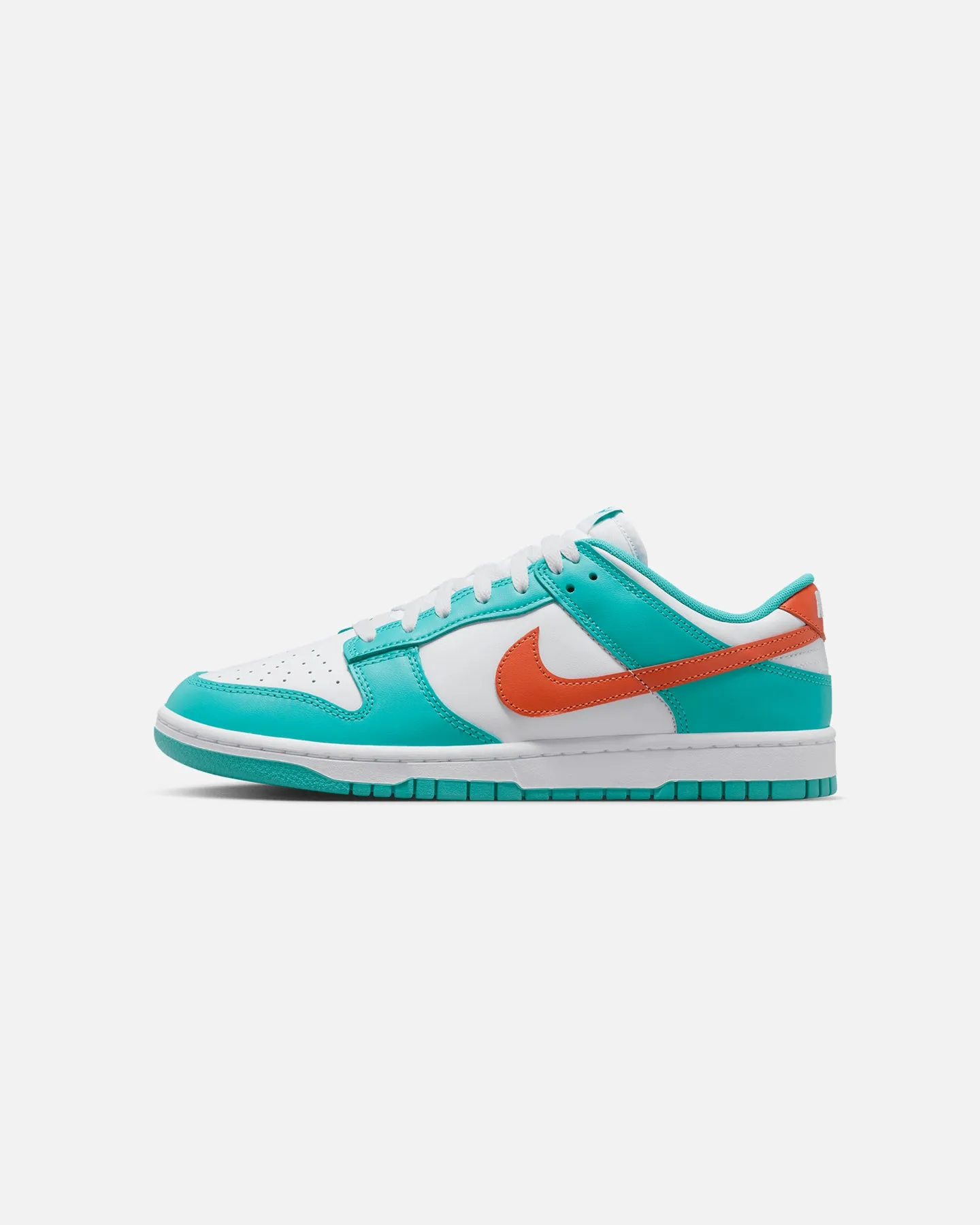 Nike Dunk Low Retro "Miami Dolphins" White/Cosmic Clay/Dusty Cactus Frost Safe