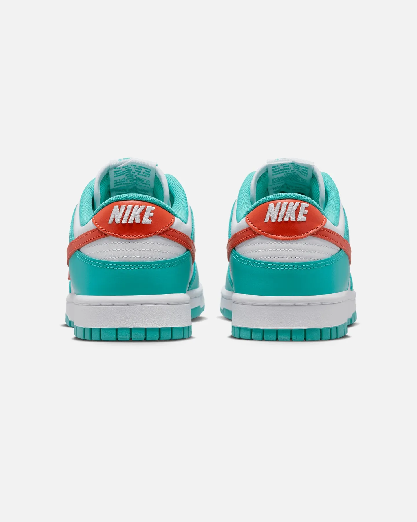 Storm Guard Nike Dunk Low Retro "Miami Dolphins" White/Cosmic Clay/Dusty Cactus