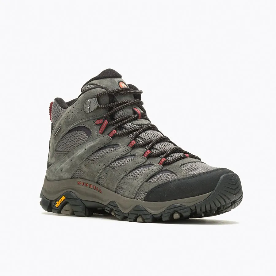 mud - shedding sole shoe reliable enhancement MERRELL MOAB 3 MID WATERPROOF MEDIUM AND WIDES