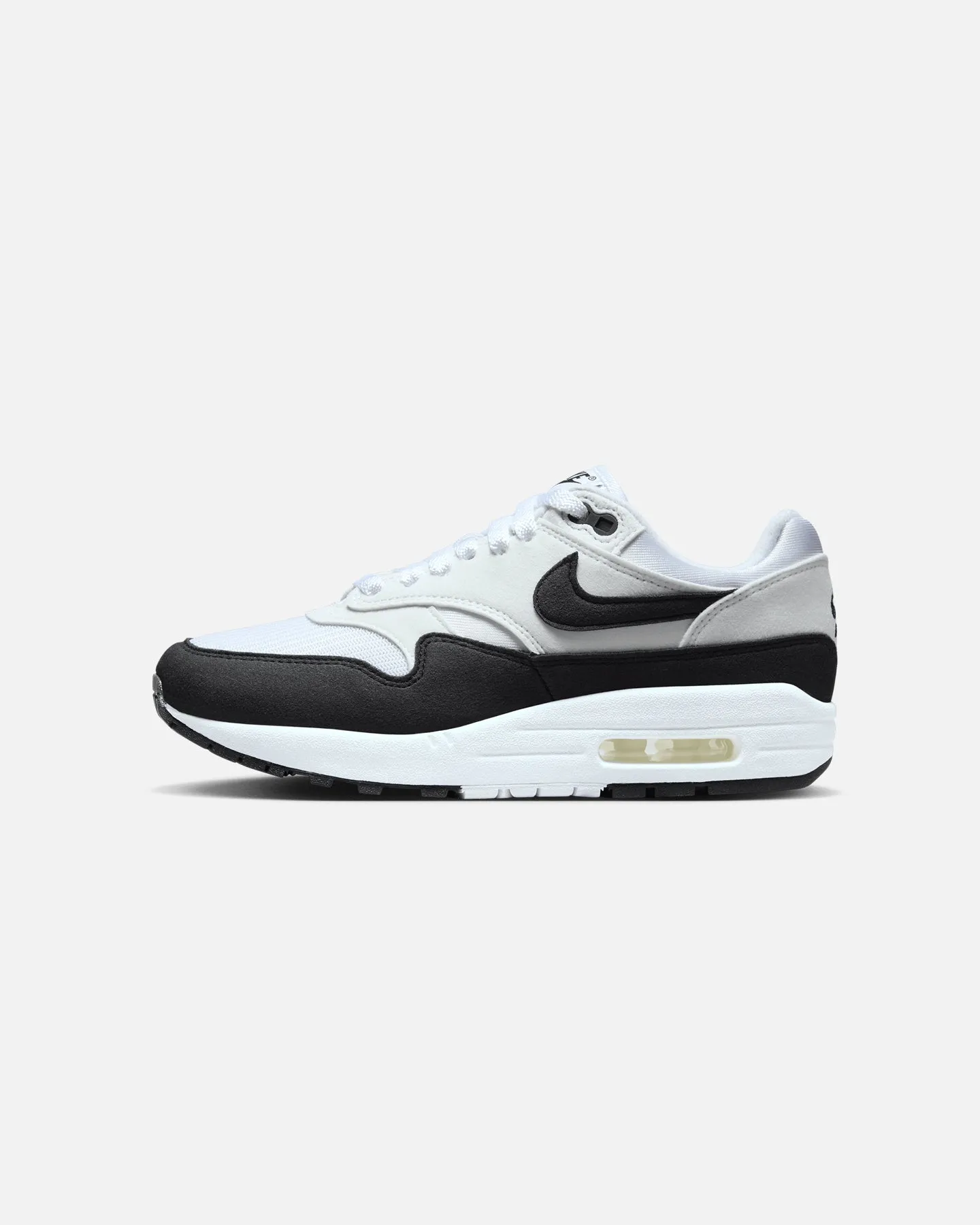 least sporty Nike Women's Air Max 1 '87 White/Black