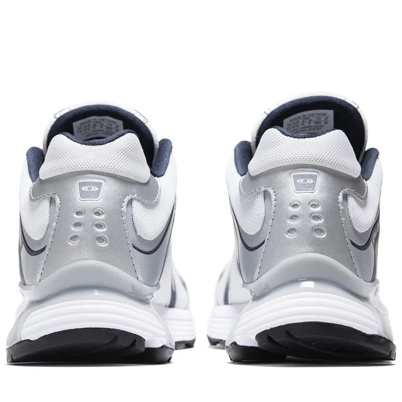 Hyper Durable Rubber Compound Odor Resistant Insole Salomon XT-Whisper - White/Silver
