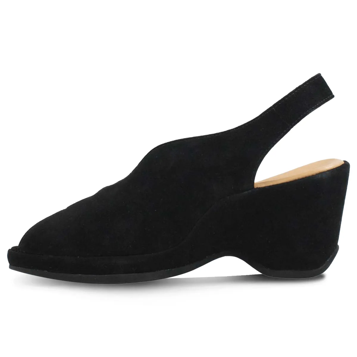 Smart Step Vintage Craft L'Amour Des Pieds Women's Odetta Black Suede