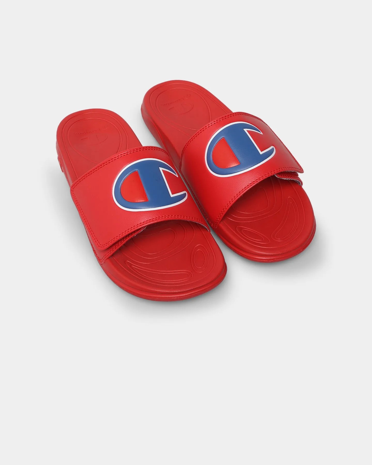 Champion Mega V Classic Slide Scarlet Snow Warm