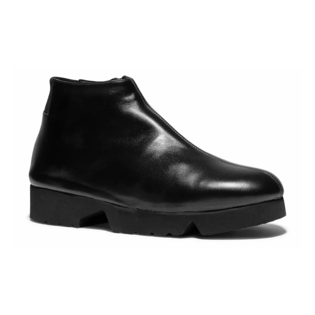 Thierry Rabotin Women's Gaga Black Peach Nappa Leather Professional Appearance