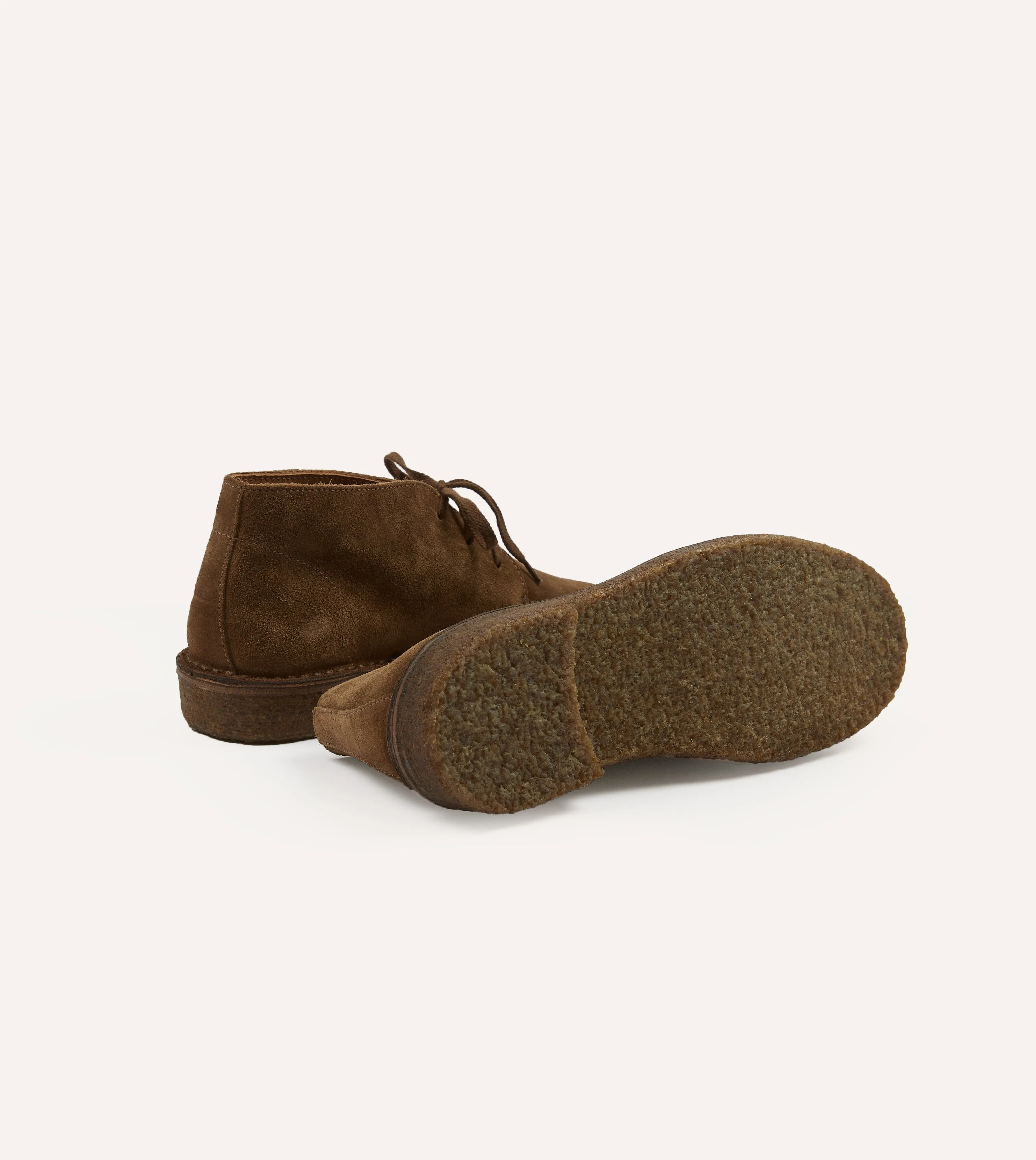 Crosby Moc-Toe Chukka Boot Tobacco Suede Timeless Appeal Odor Resistant