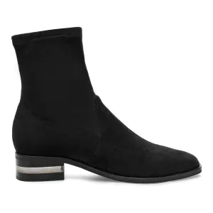 Silent D Women's Fuller Black Stretch Suede Arch Fit