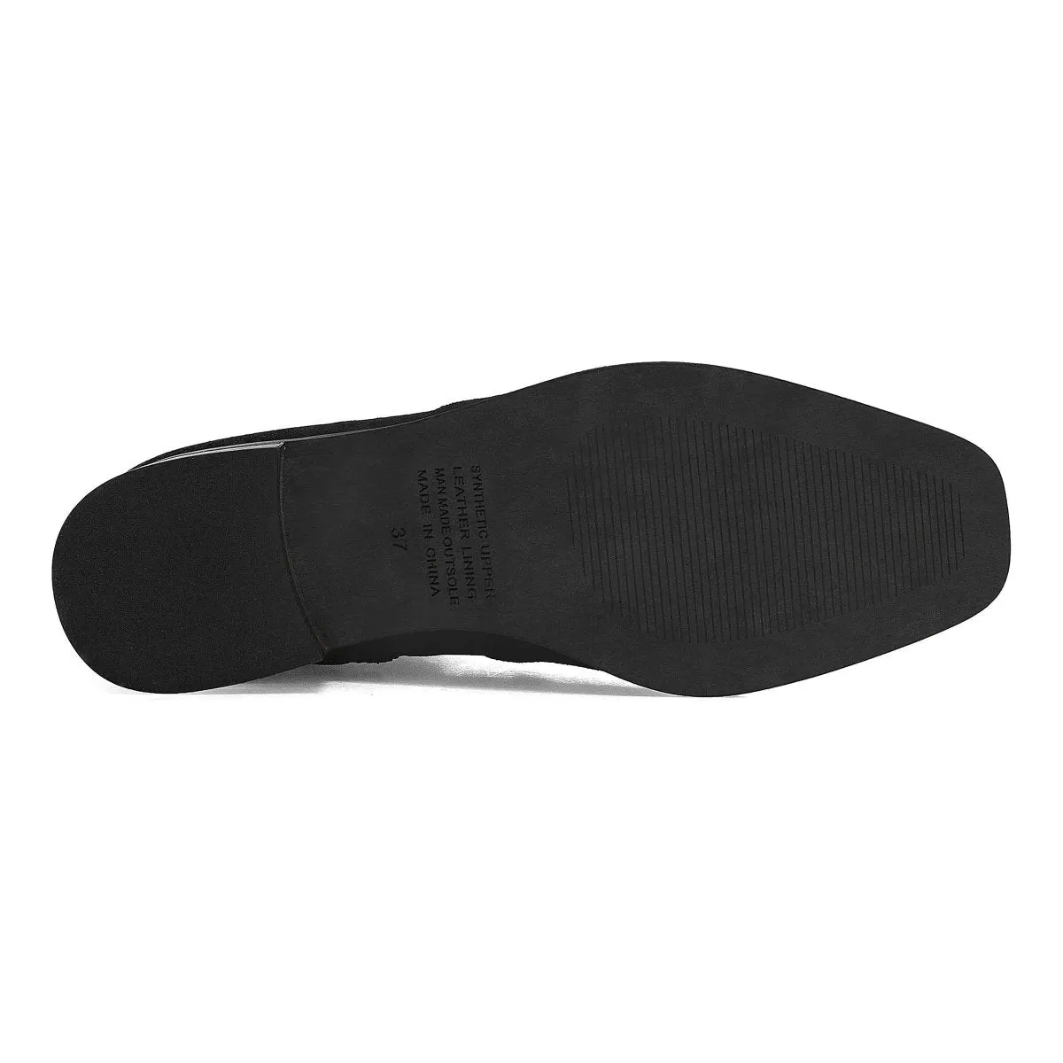 Italian Design Silent D Women's Fuller Black Stretch Suede