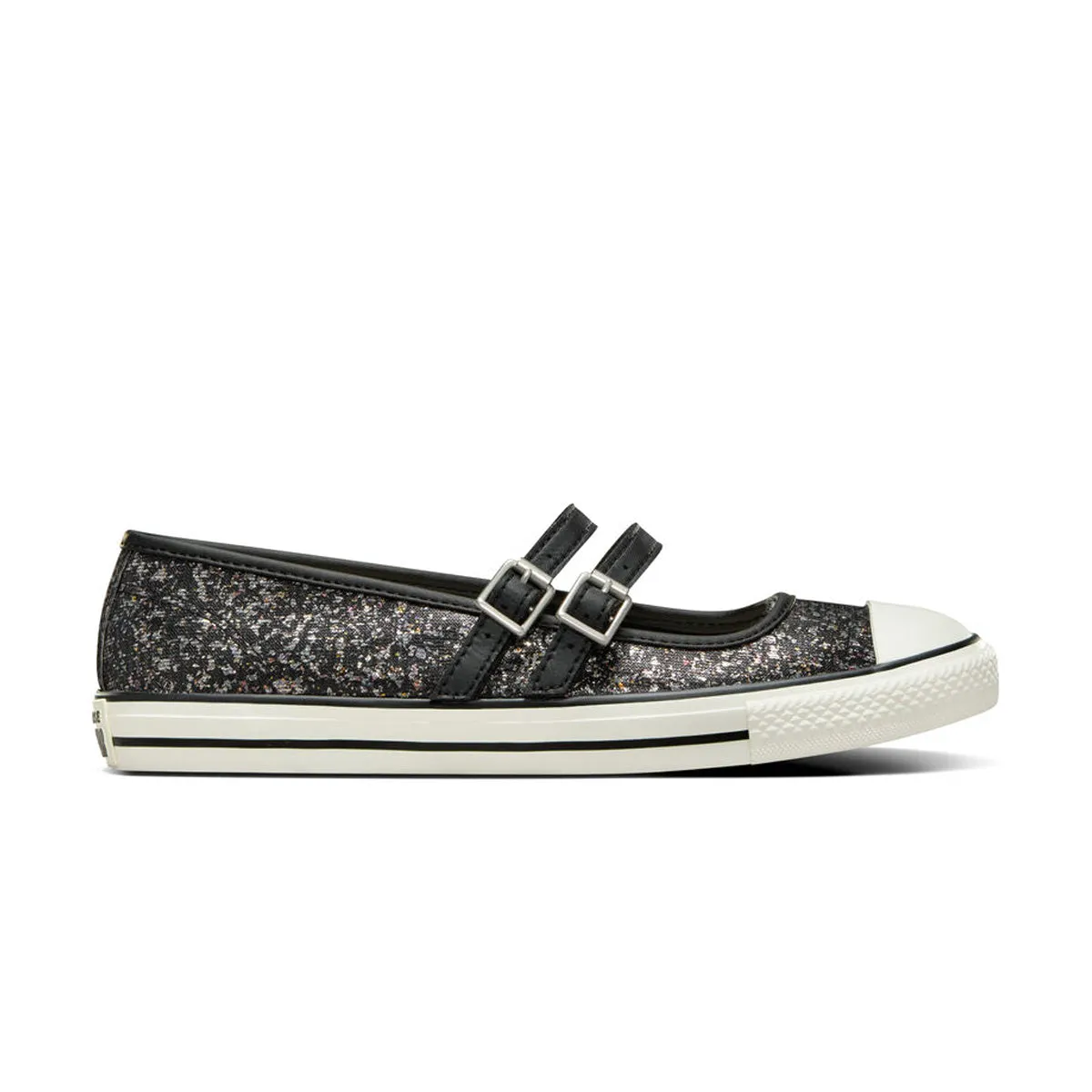 Palm Base Camera Look Chuck Taylor All Star Dainty Mary Jane 'Glitter'