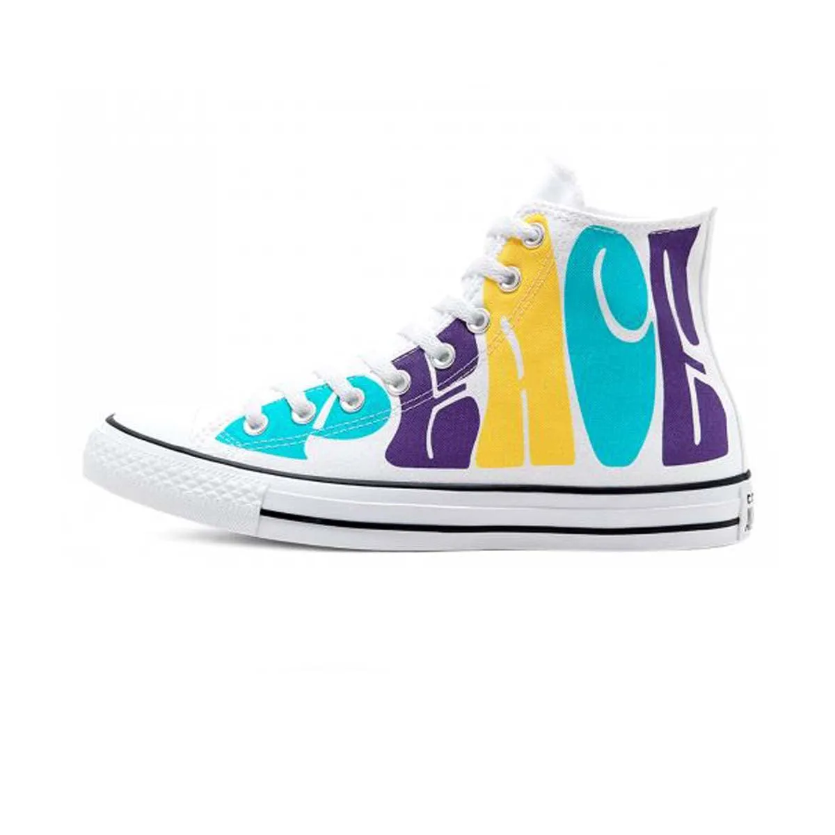 Unique Sole Rugby Chuck Taylor All Star Hi 'Empowered Peace'
