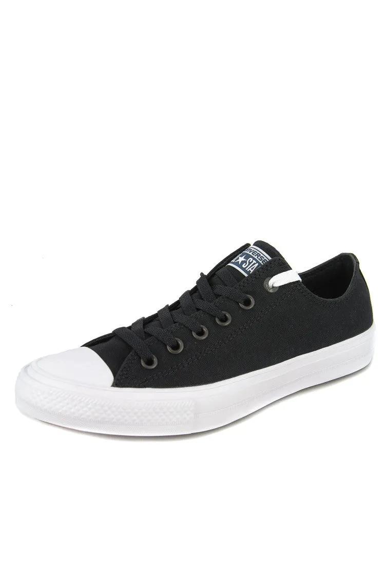 Pearl Shine Chuck Taylor All Star II OX Black/white