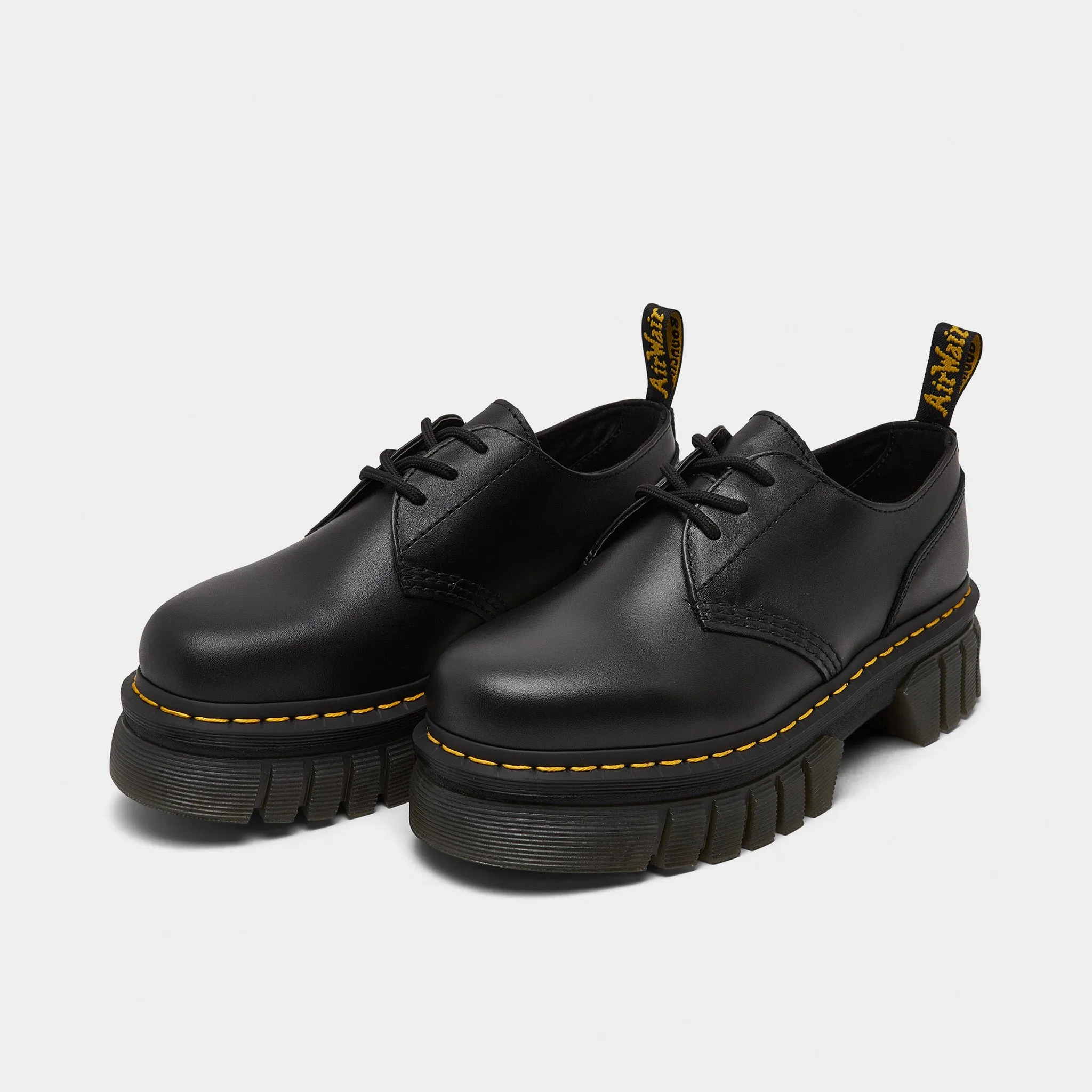 Dr. Martens Women's Audrick 3 Eye Shoe / Black Clean Shape