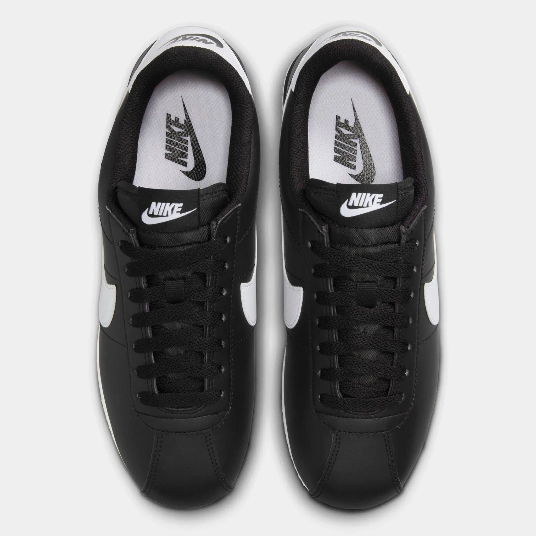 Nike Women's Cortez Black / White Comfort Cushion