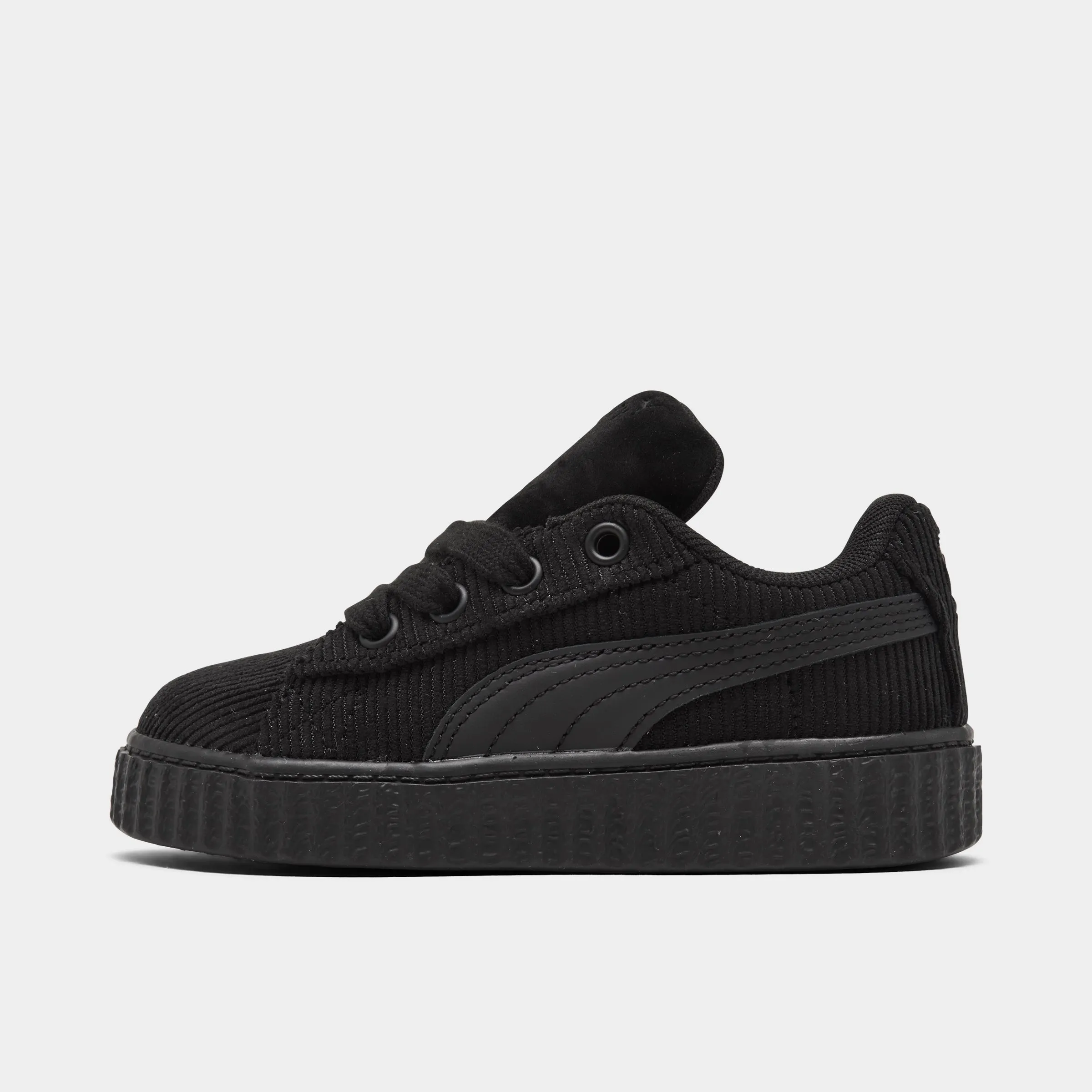 PUMA x FENTY Toddlers' Creeper Phatty Corduroy Black / Gold Mono Style Breathable Material