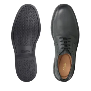 travel - related conveniences well-made Clarks Atticus Lace Black Leather Dress Shoe - 26163239