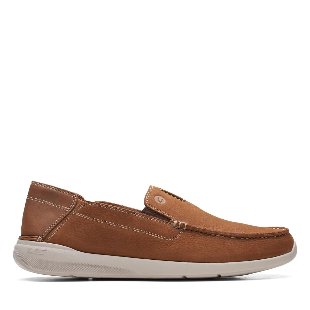 sandal Clarks Gorwin Step Tan Nubuck - 26164688