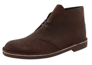 Clarks Mens Desert Boots Bushacre 2 First Look Slim Tip