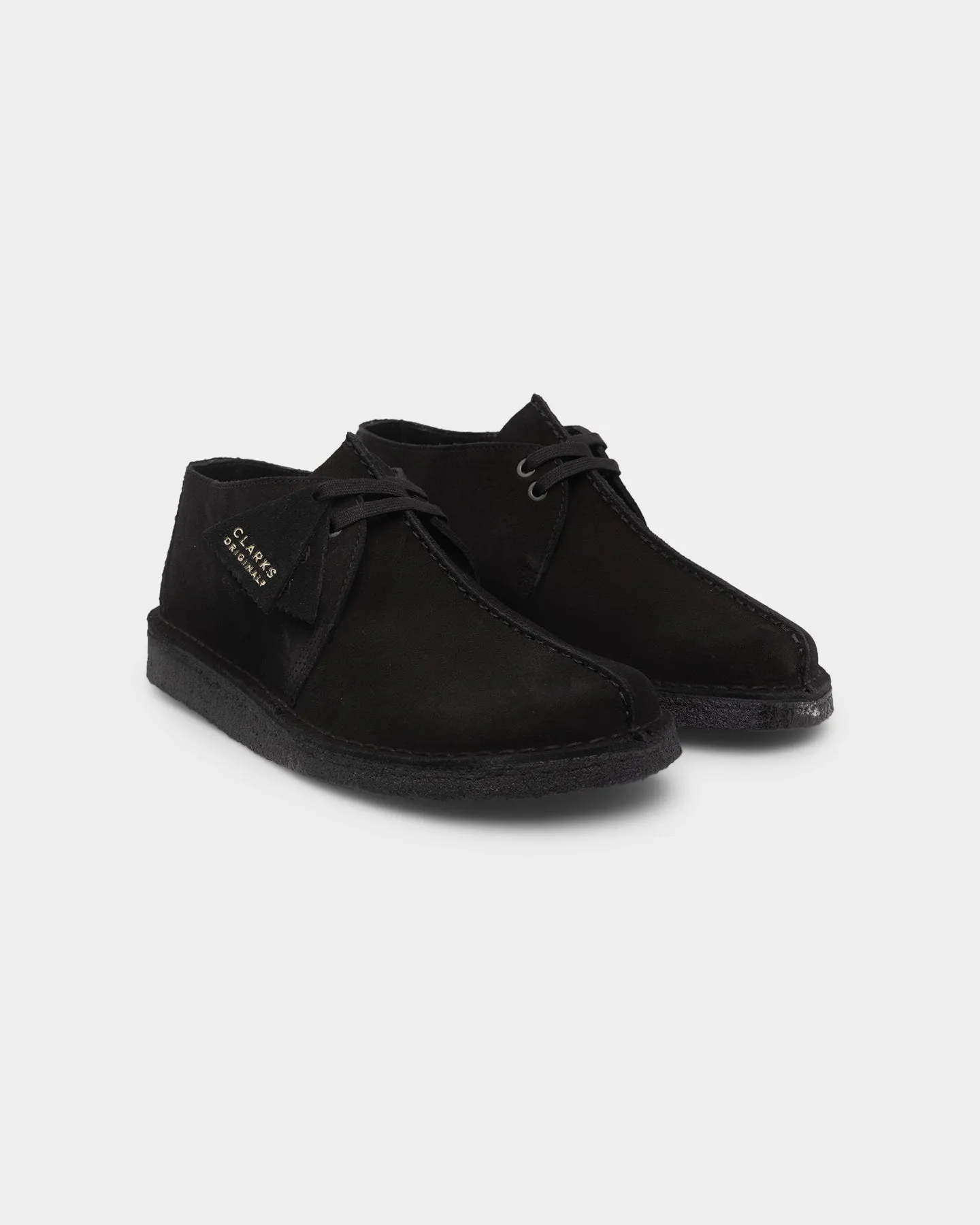 Clarks Originals Desert Trek (M) Black Suede Business Mode