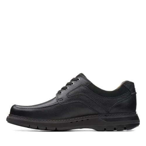 Arch support Clarks Un Ramble Black Tumbled Leather | 26136989