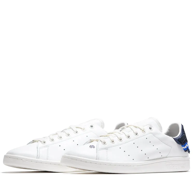 CLOT x Adidas Stan Smith - Core White/Night Navy sports shoes