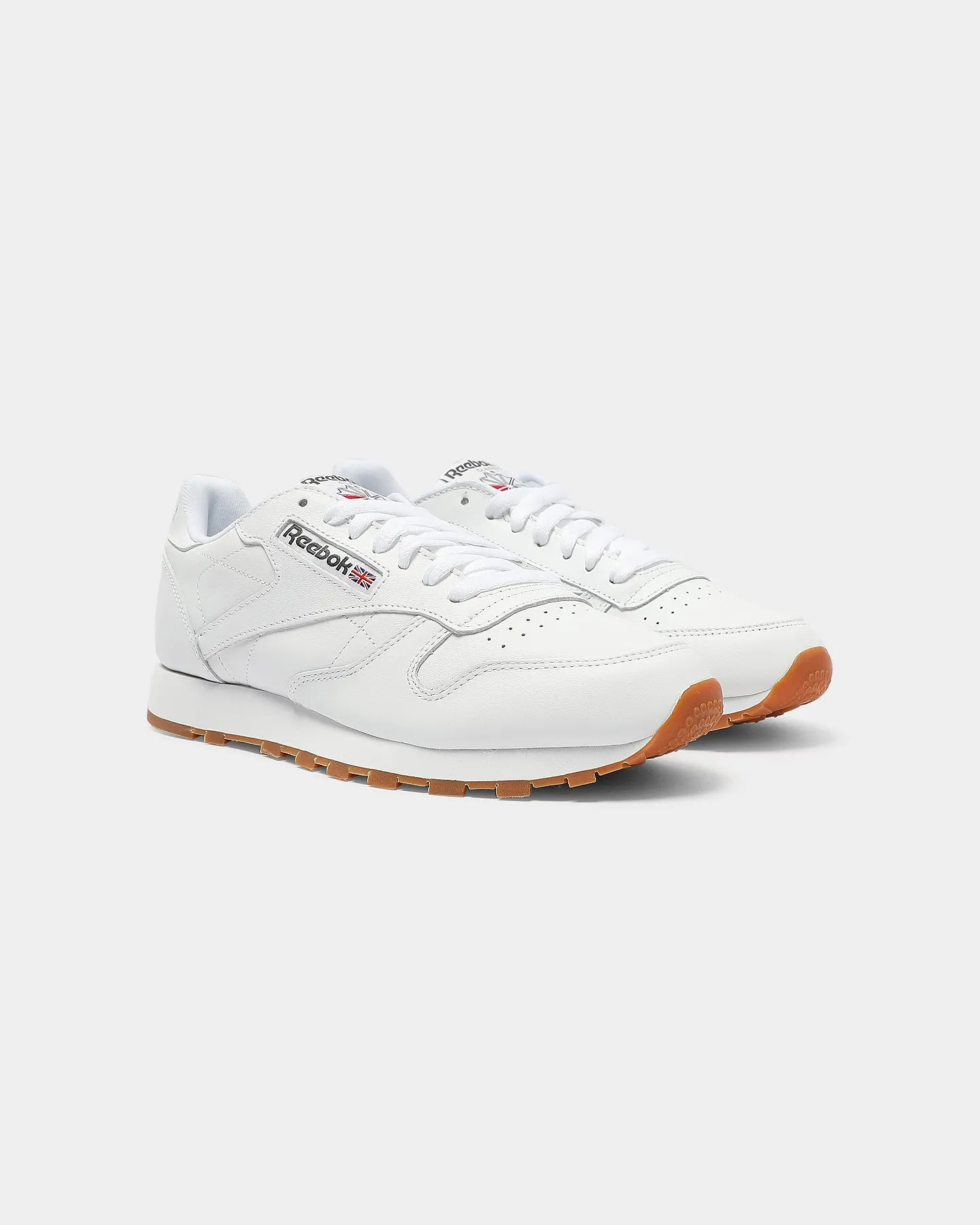 velcro Classic Leather White/gum