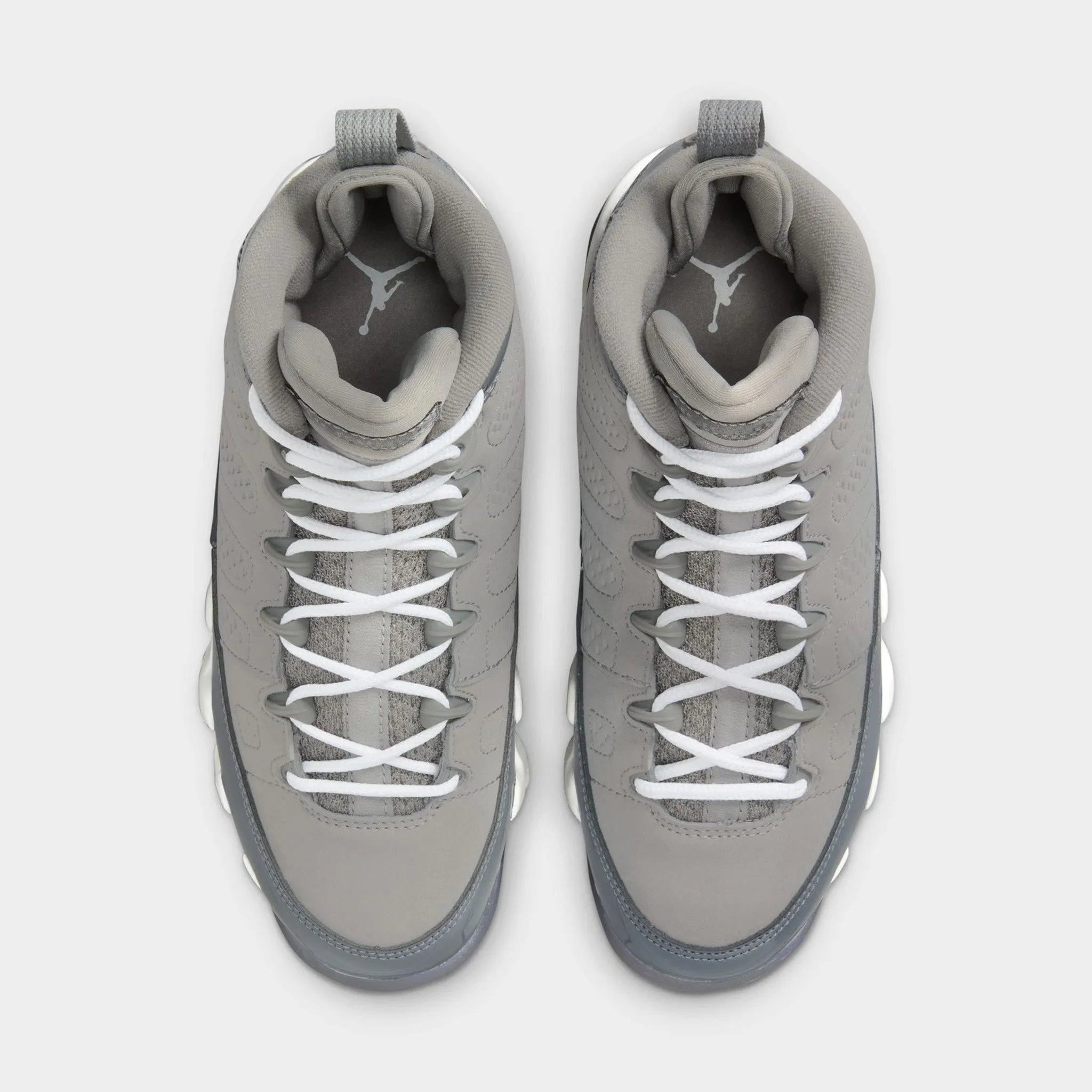 Breath Focus Seamless Design Jordan 9 Retro GS Medium Grey / Cool Grey - White