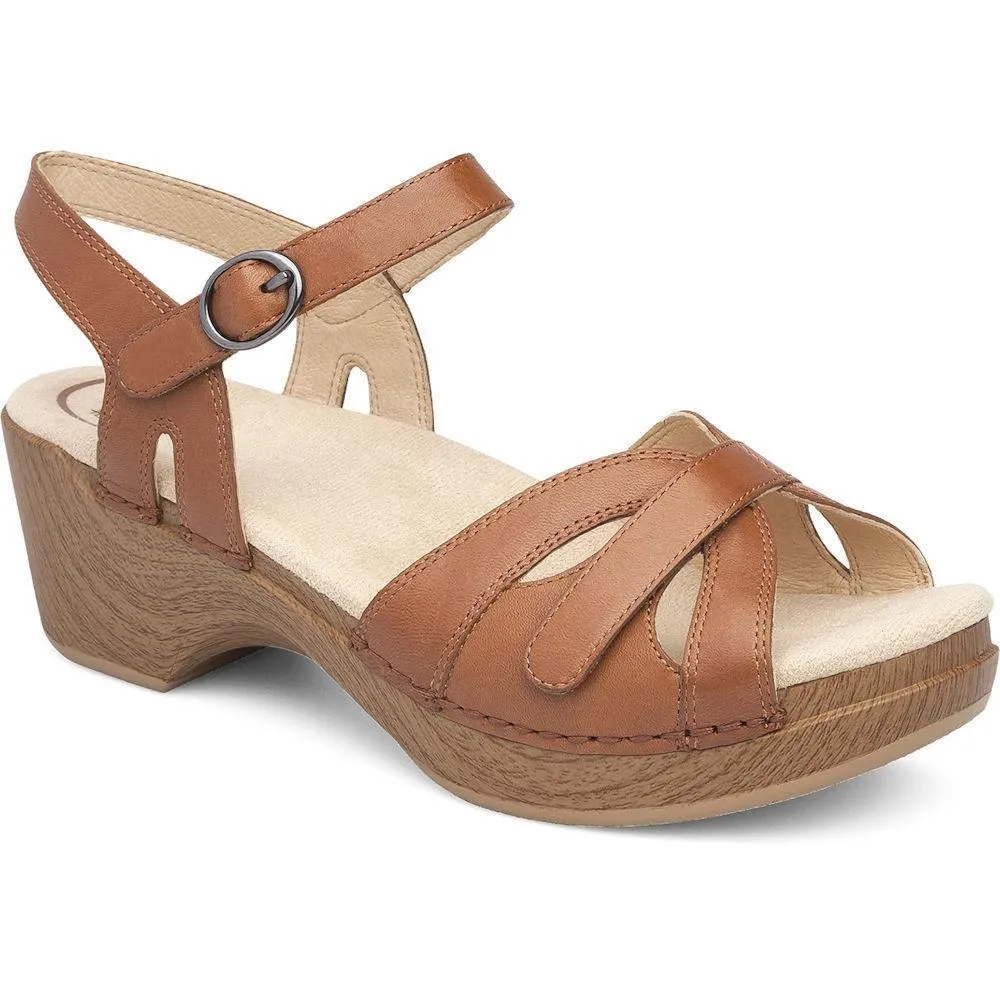 Simple Form Dance Scene Dansko Women's Season Camel Leather
