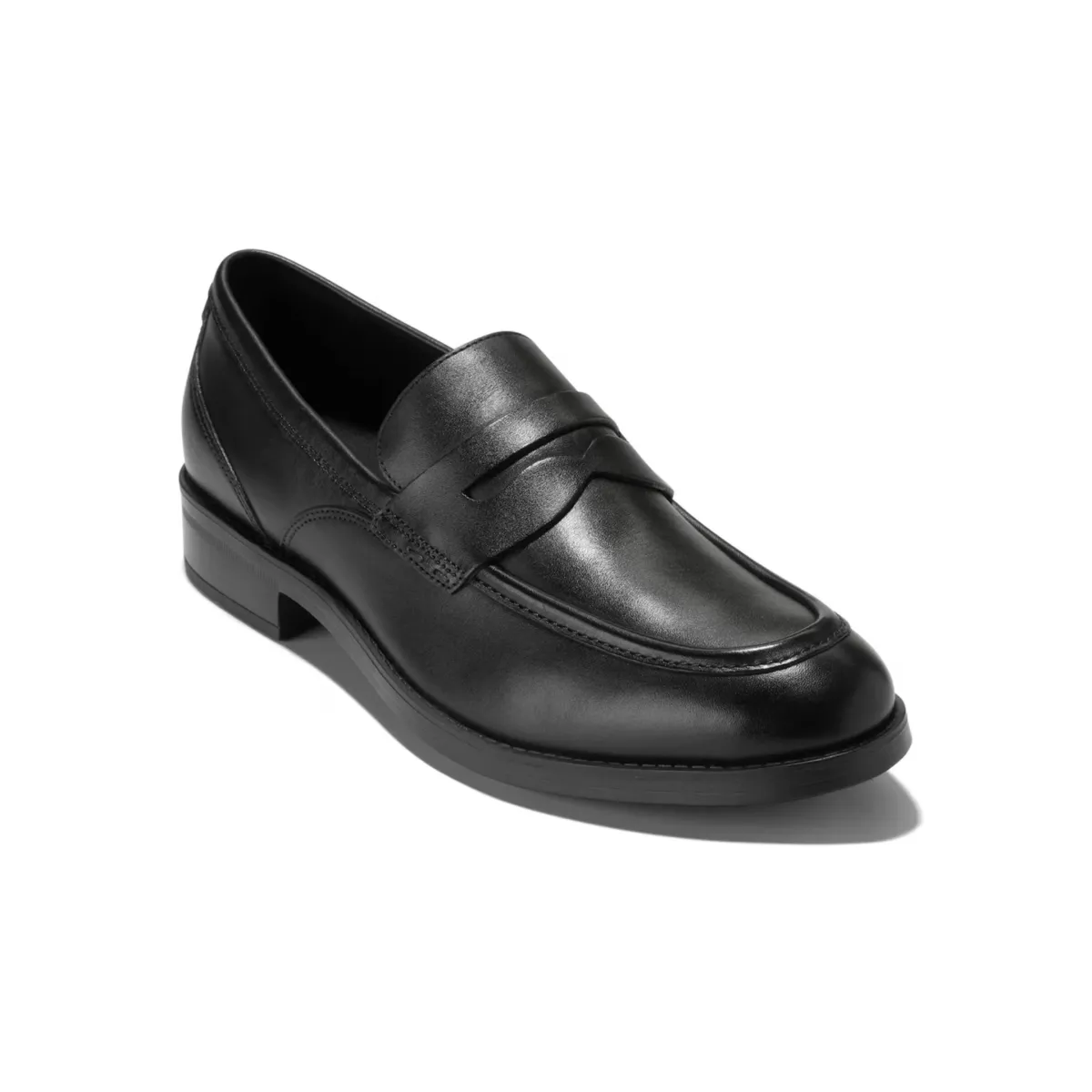 Cole Haan Men's Newmark Grand Penny Loafer Black Airport Style