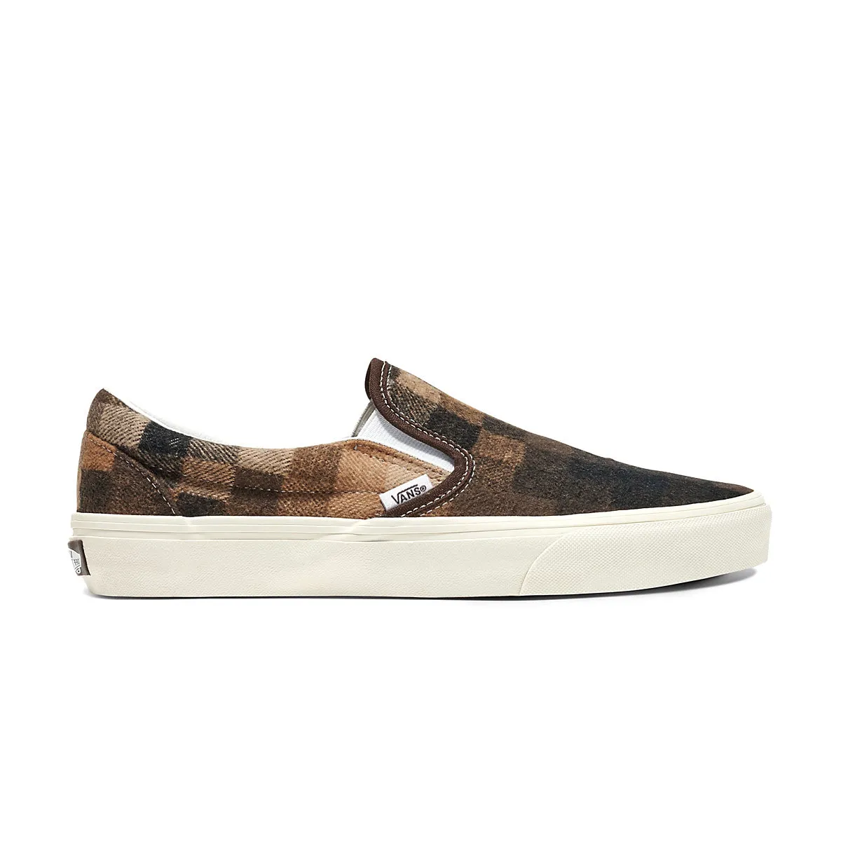 Heat Guard Performance Classic Slip On 'Sweater Check Brown'
