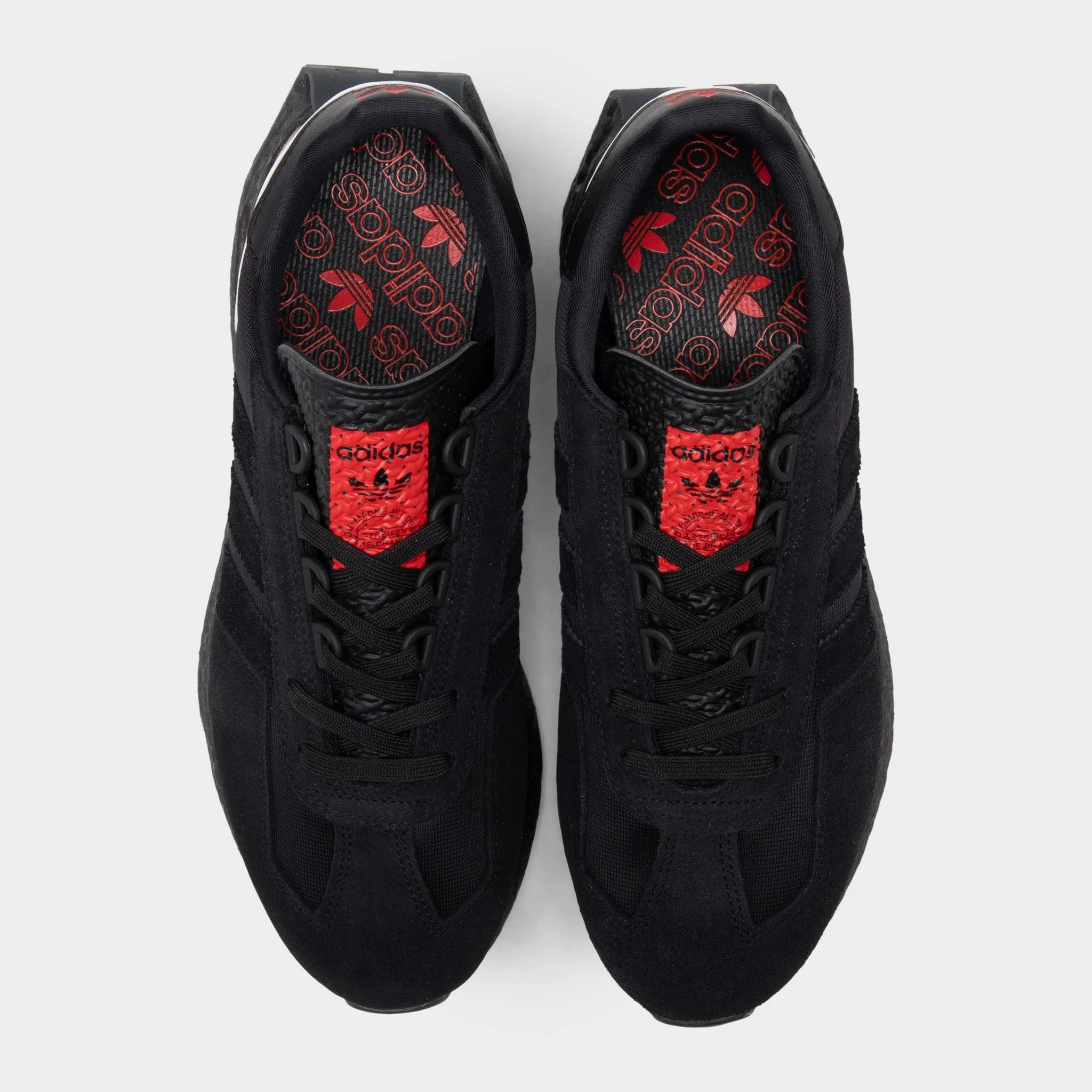 Space Vibe Tech Knit adidas Originals Retropy E5 Core Black / Vivid Red - Core Black