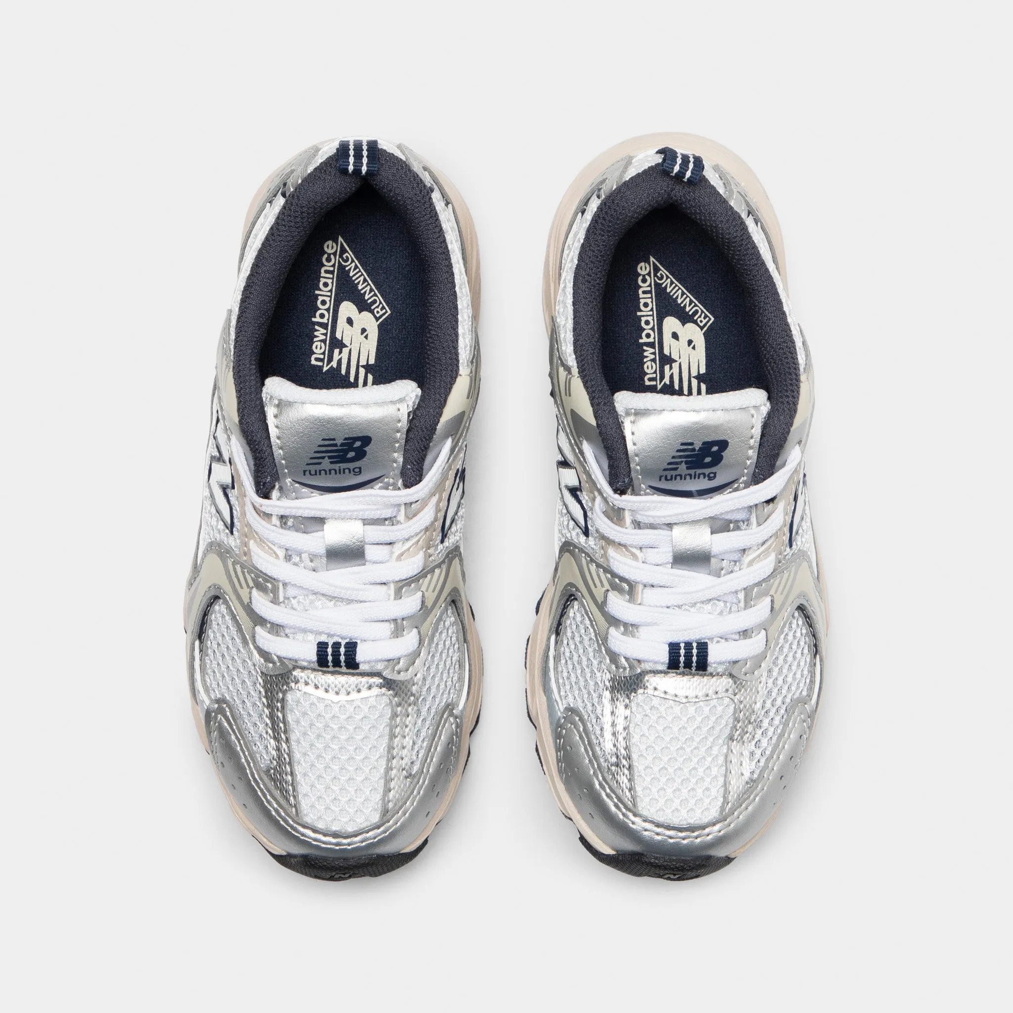 New Balance Children's 530 Summer Fog / Nimbus Cloud - NB Navy Shopping Look
