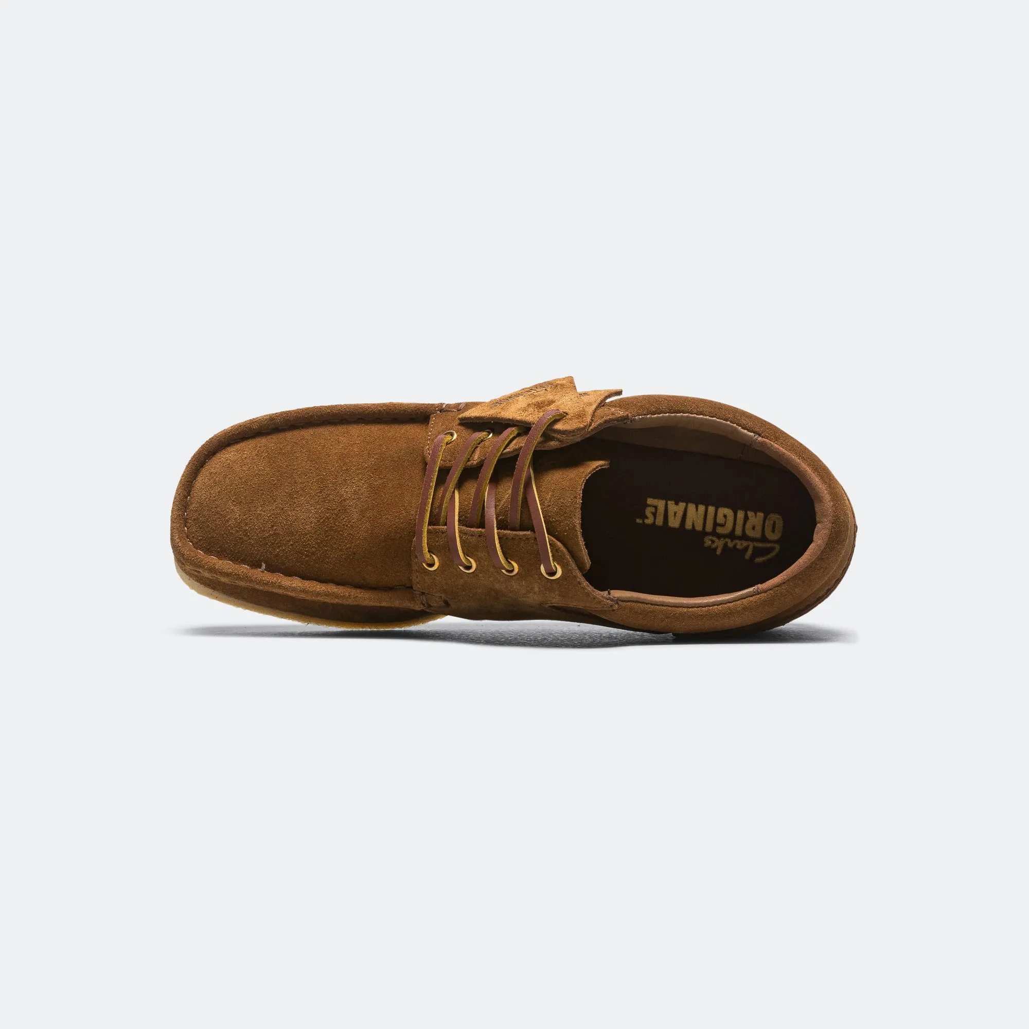 Wallabee Boat - Cola Suede Torsion Stability Systems