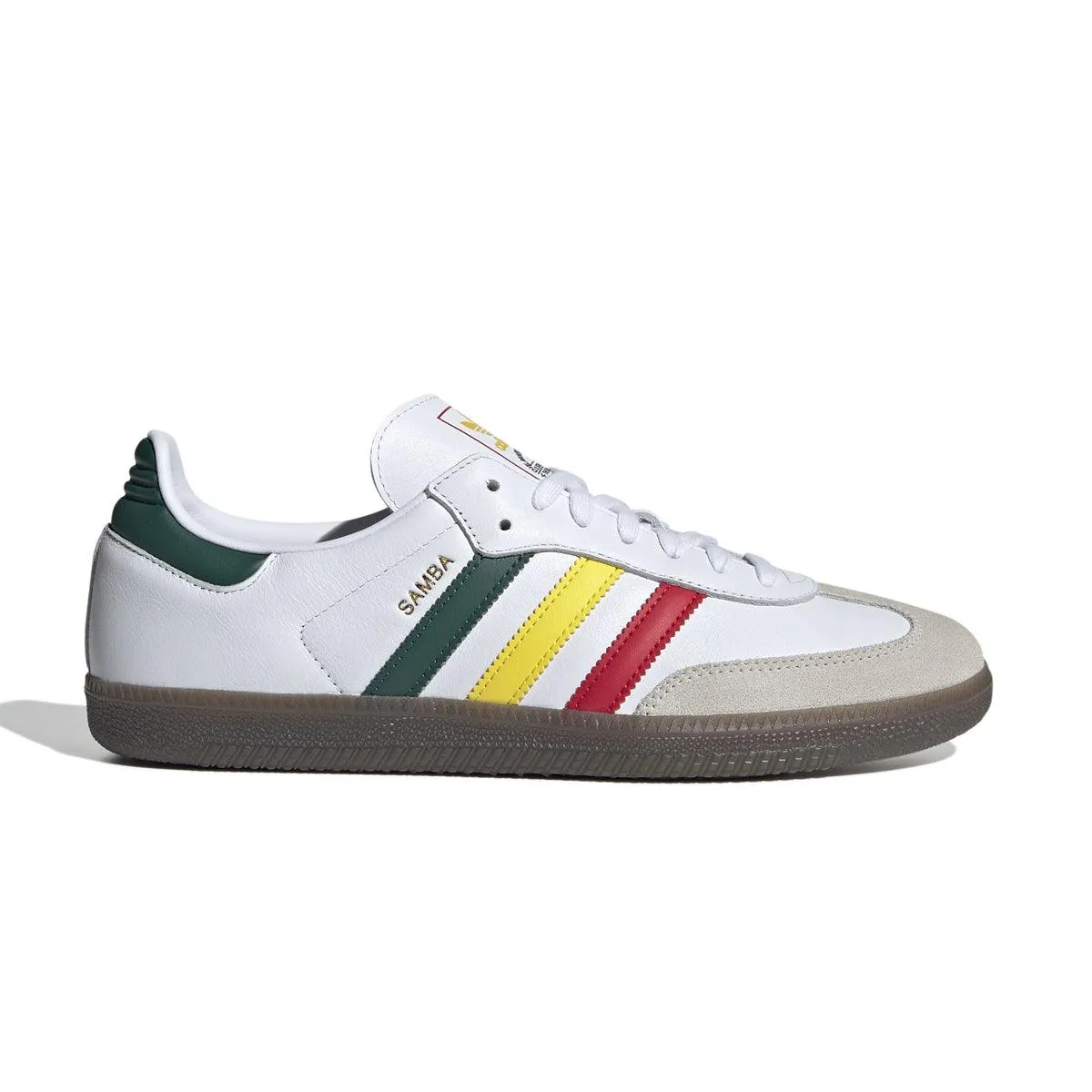 Samba OG 'Rasta White' Shine Bright