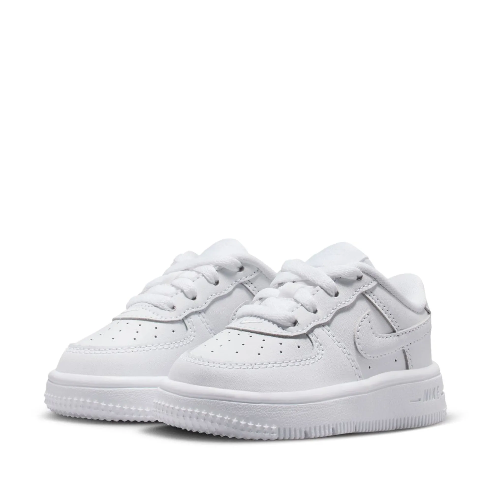 Nike Force 1 Low (TD) - White/White Elevated Design Motion Style