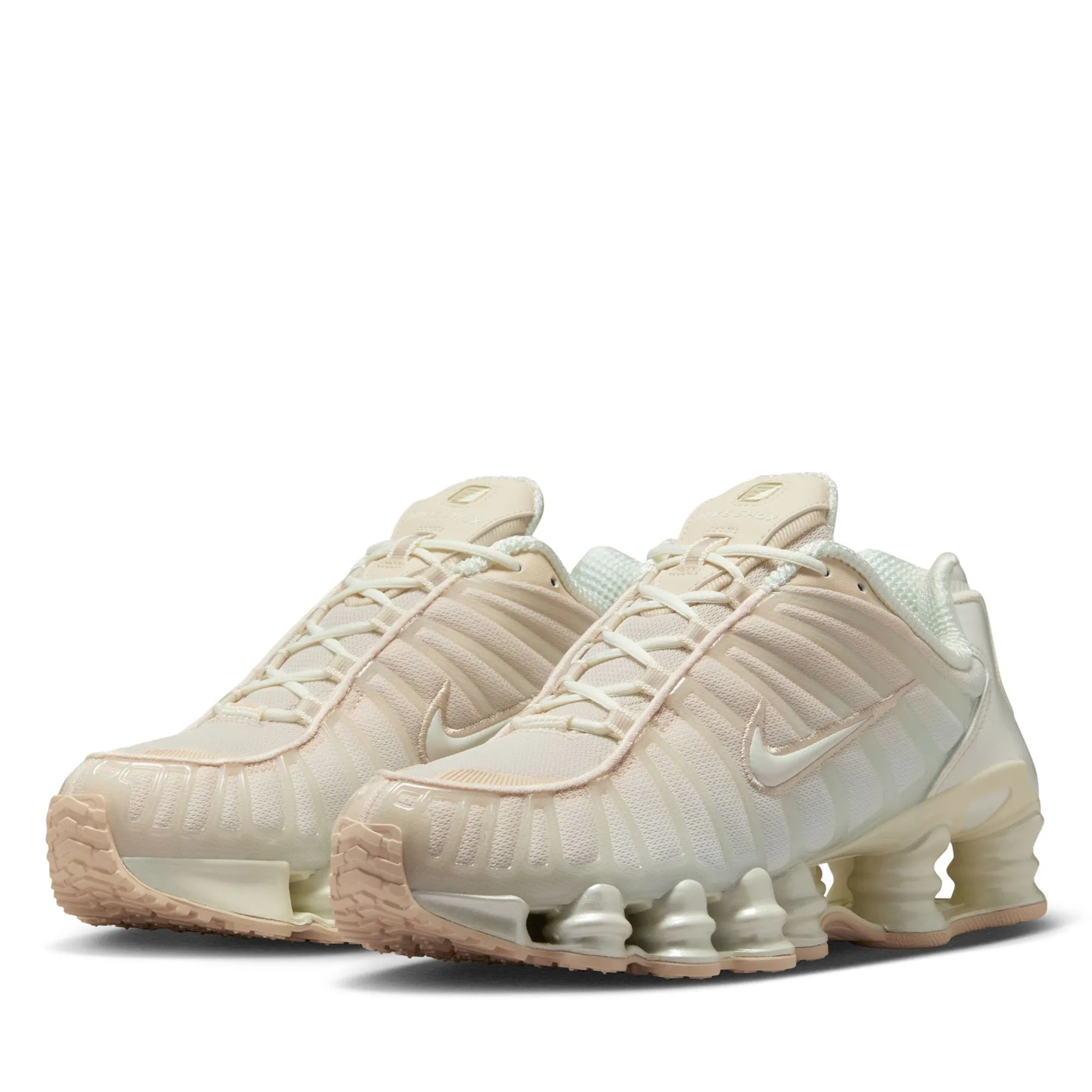 Trendy Choice Women's Nike Shox TL - Pearl White/Soft Pearl