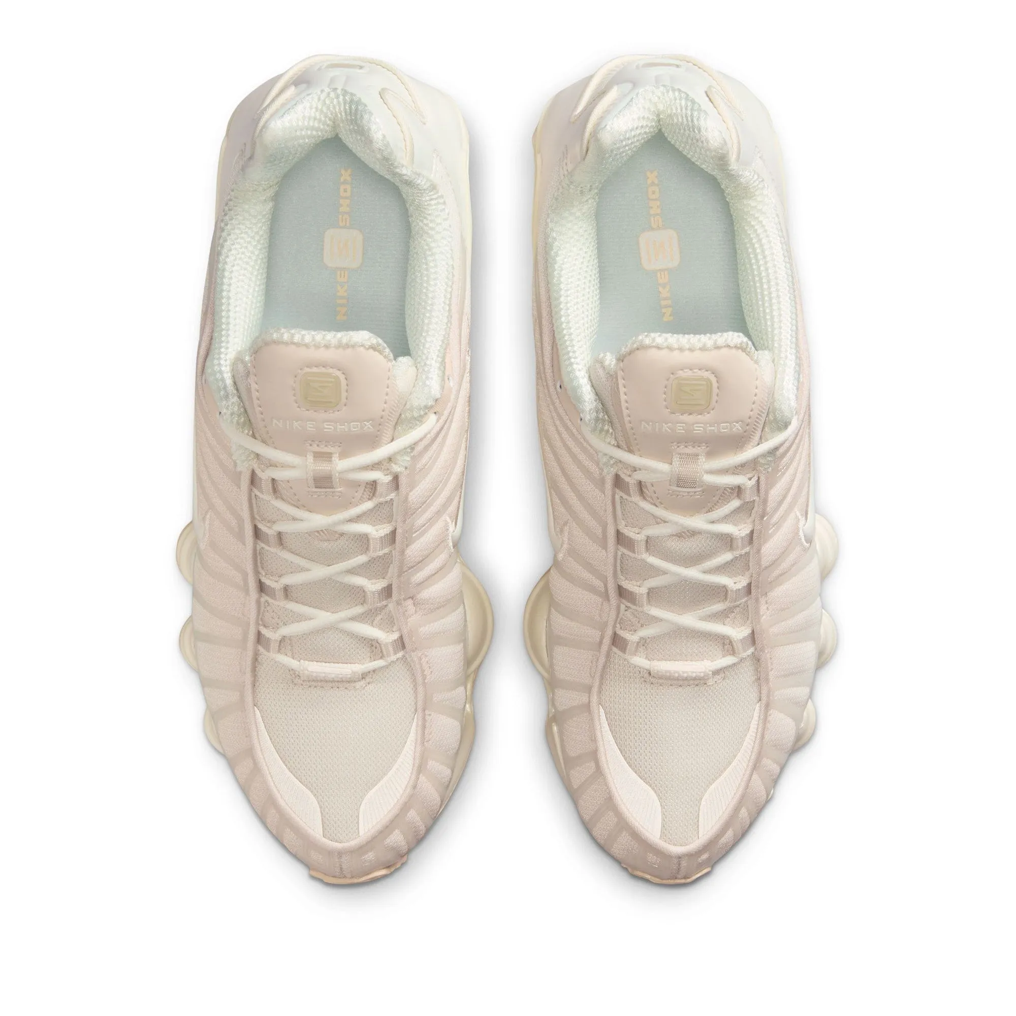 Women's Nike Shox TL - Pearl White/Soft Pearl Smooth Lining