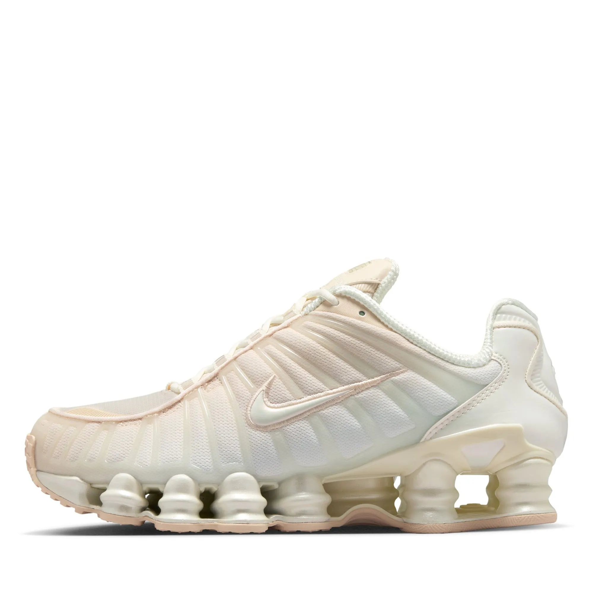 Women's Nike Shox TL - Pearl White/Soft Pearl All Daywear Airflow Chamber
