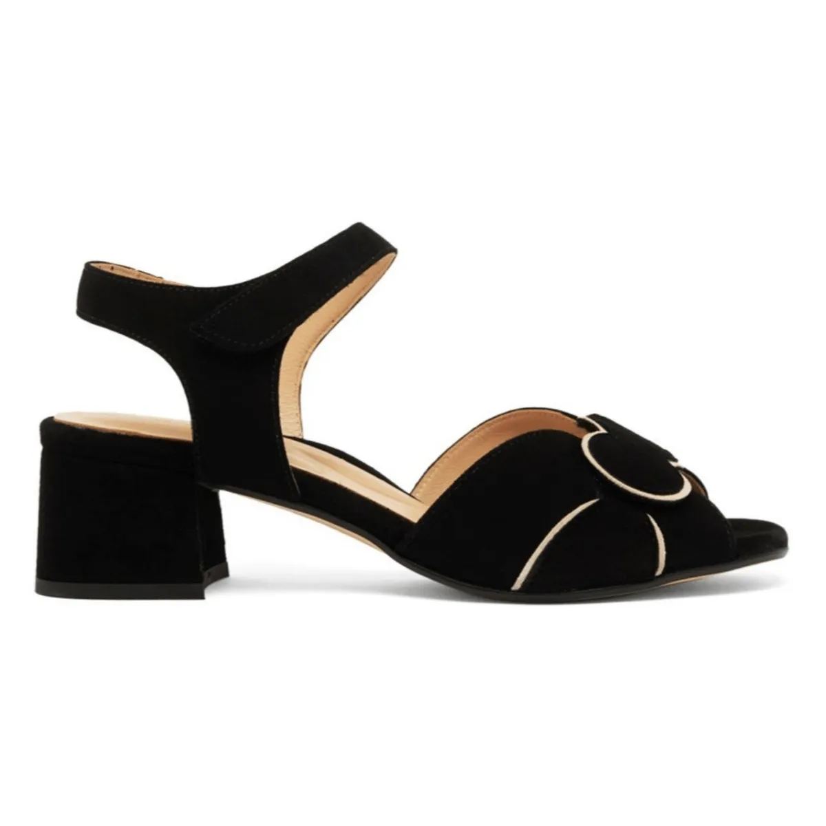 Aniline Finish Comfort Fit PieSanto Women's 250021 Black Suede