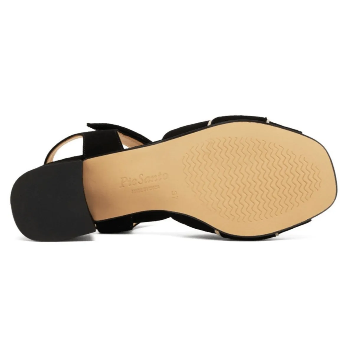 Light Grip PieSanto Women's 250021 Black Suede
