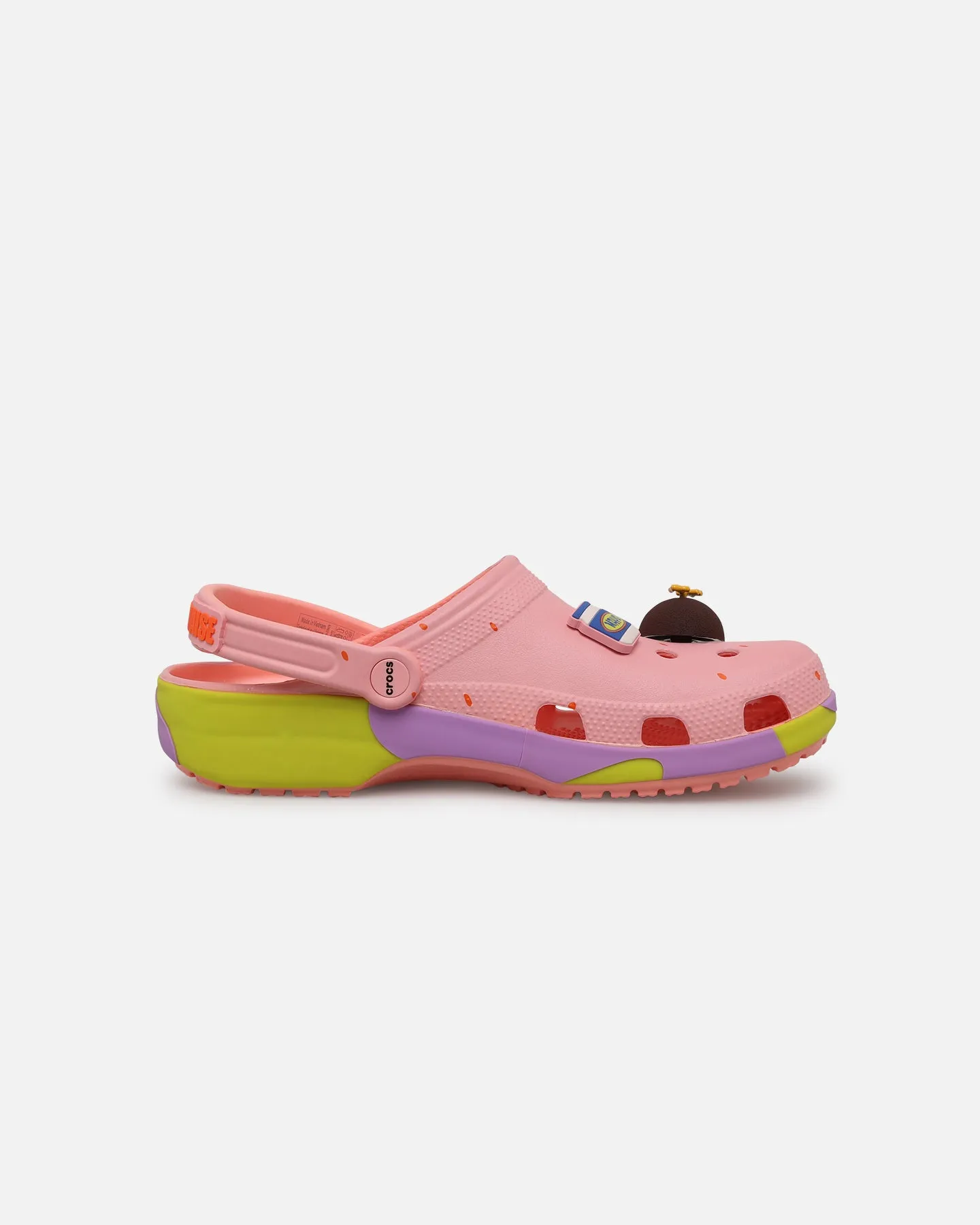 Cyber Mode Korean Trend Crocs Spongebob Patrick Classic Clog Melon