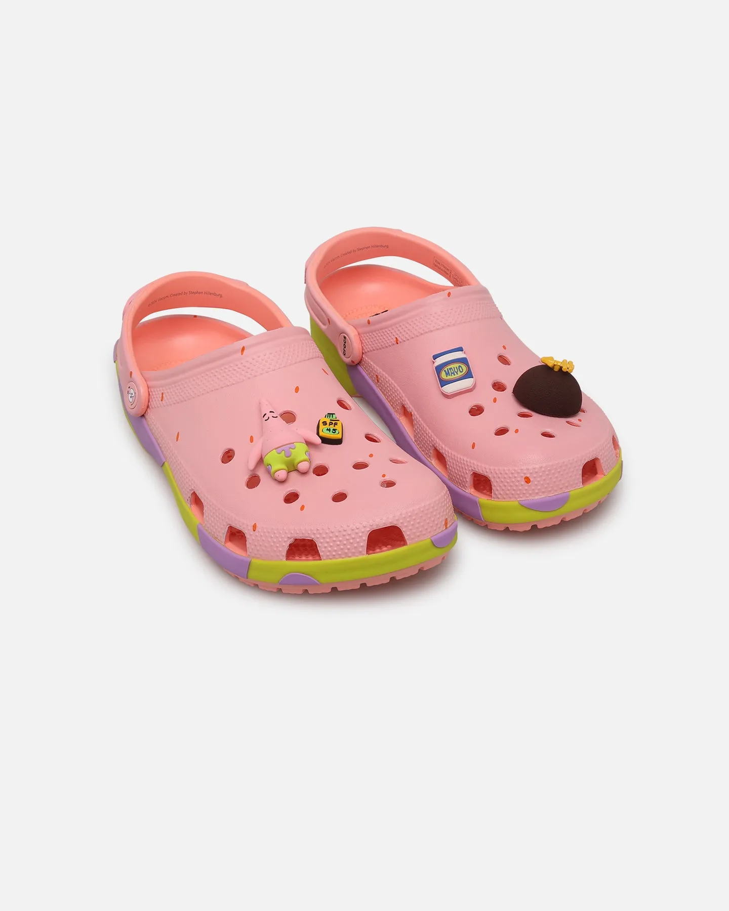 Storm Proof Crocs Spongebob Patrick Classic Clog Melon