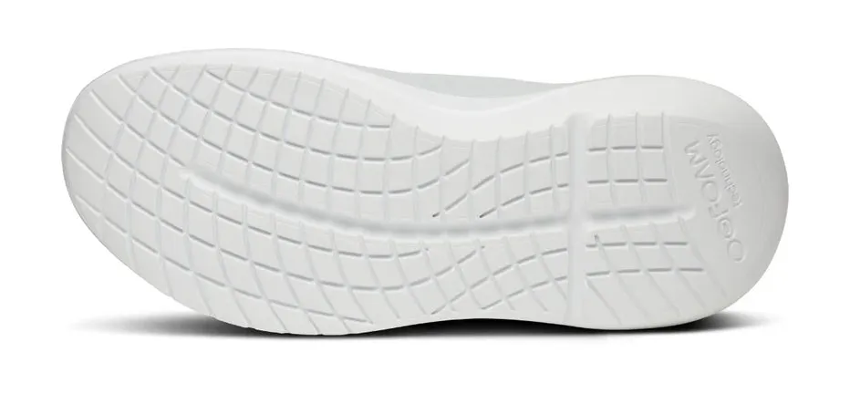 With Adjustable Straps OOFOS OOMY STRIDE MEN'S GLACIER