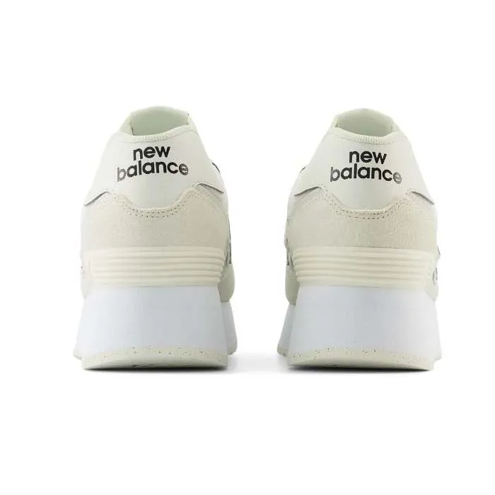 Breathable Inside Tea Run Womens New Balance 574  in Sea Salt/Black/Sea Salt